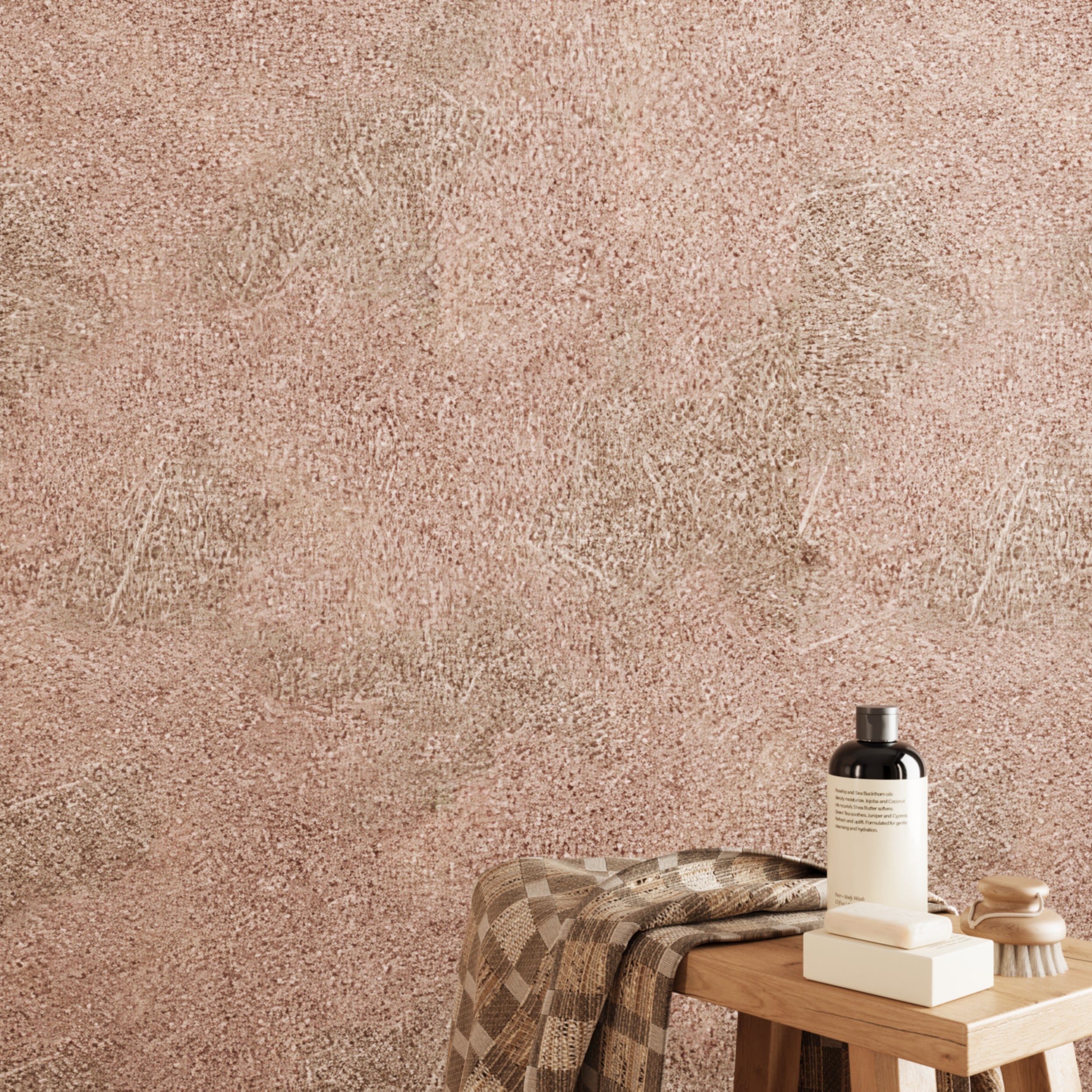 Waterproof PVC bathroom wall panels with natural stone texture for kitchens, bathrooms, and feature walls.