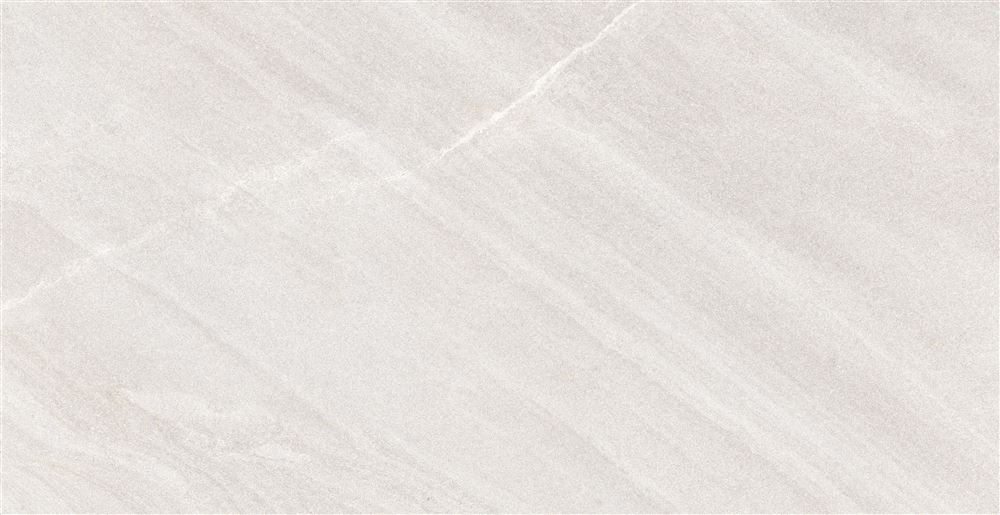 White colorbody porcelain tiles with authentic stone texture and clean finish