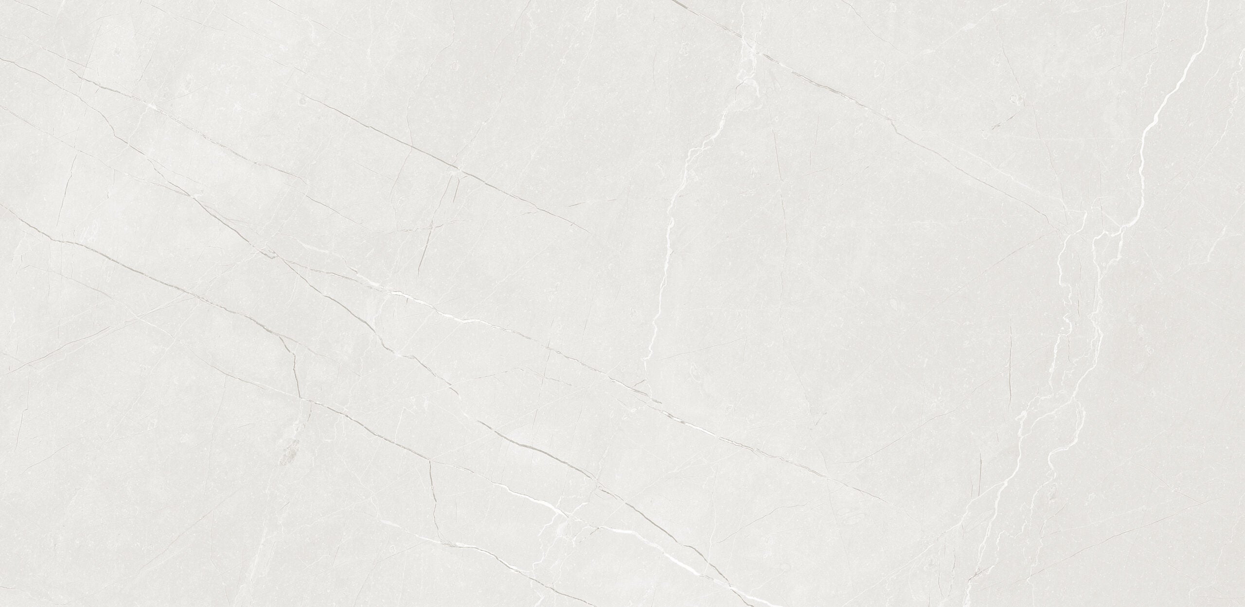 White marble porcelain wall and floor tiles with glossy finish and geometric design for luxury spaces.